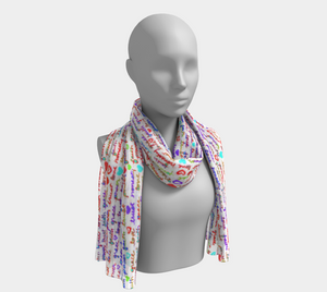 Words Scarf