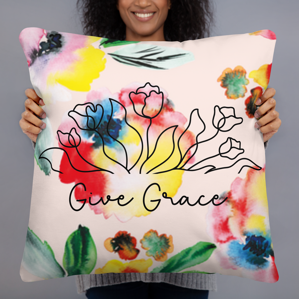 Give Grace Pillow