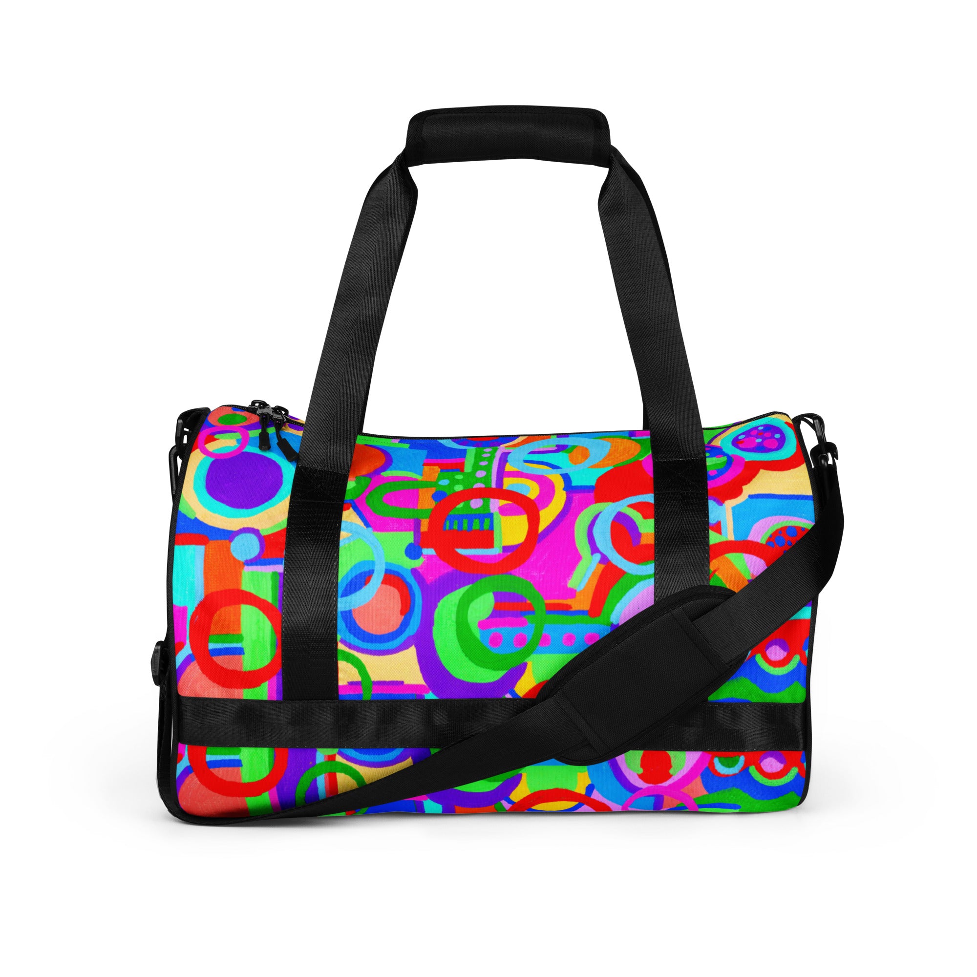 Color Rings Overnight Bag