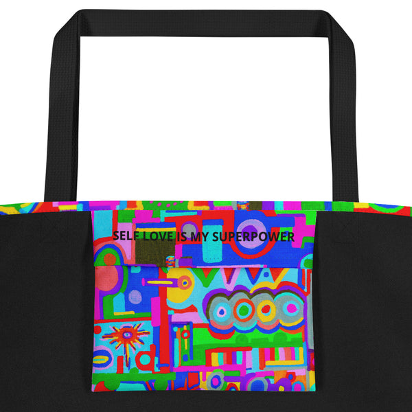 Get It How You Live It Large Tote Bag